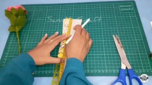 DIY Box Wrapping SINGLE ROSE | Buket Bunga Flanel Untuk Hari Guru |Teachers Day