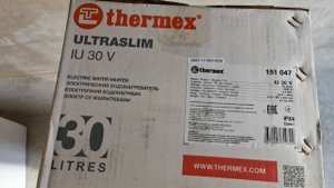 Распаковка — Накопительный водонагреватель Thermex IU 30 V