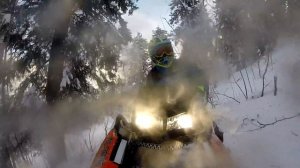 Тест снегохода Polaris 800 PRO RMK 155 2,6 на УРАЛЕ  Часть I