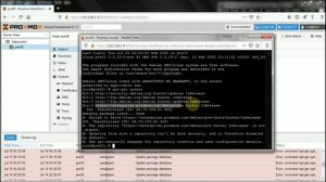 Error Update Package Database Proxmox
