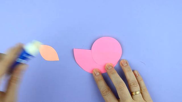 Птичка из бумаги легко и просто | DIY Поделки из бумаги смотреть онлайн