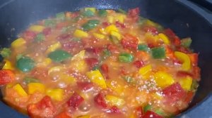 ТАКОЙ ЗАВТРАК ЧАСТО ГОТОВЛЮ ДЛЯ ВСЕЙ СЕМЬИ| ГЛАЗУНЬЯ С БОЛГАРСКИМ ПЕРЦЕМ И ПОМИДОРОМ