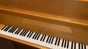 Разница звучания между старым и новым пианино.