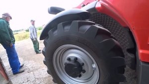 Работа телескопического погрузчика MANITOU в складу. Operation of the telescopic loader