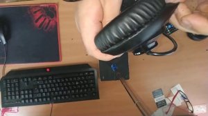 Замена амбушюр, наушники philips shp6000.