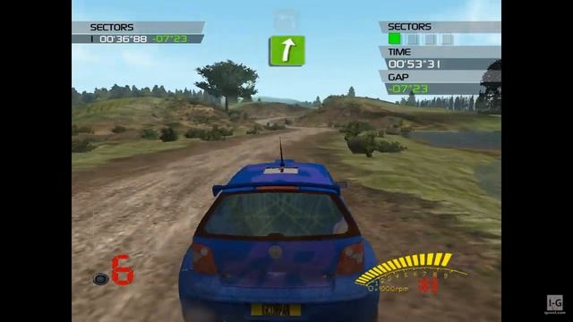 V-Rally 3 - PC Gameplay (720p60fps) смотреть онлайн