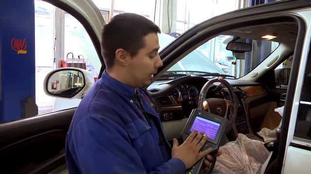 Cadillac Escalade компьютерная диагностика в Шеви плюс