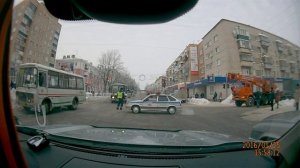 Курск перекресток ул. Ленина, ул. Мирная
