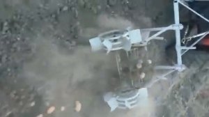 Картофелекопалка транспортерная привод от колес