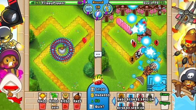 Can I Beat A TEMPLE HACKER With GLAIVE GODS? :: HACKER VS HACKER :: Bloons TD Battles смотреть онлайн