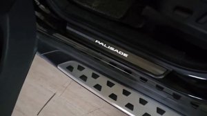 Накладки на пороги LED Hyundai Palisade (LX2)