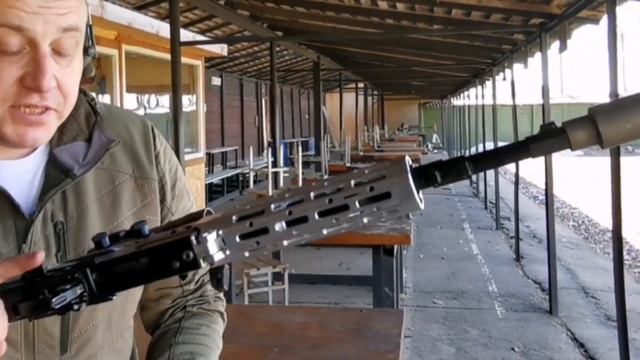 AK-H based on Saiga-308 with SAG MK3 chassis (RUS) смотреть онлайн