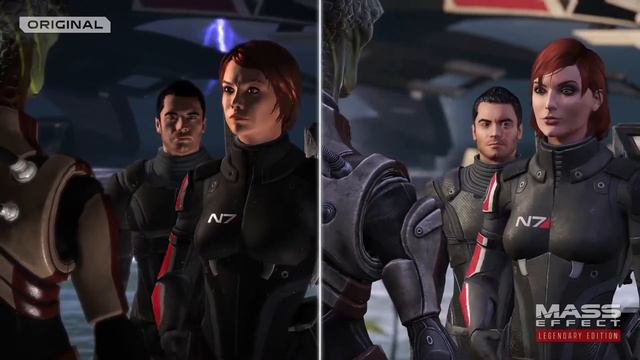 MASS EFFECT LEGENDARY EDITION – OFFICIAL REMASTERED COMPARISON TRAILER смотреть онлайн