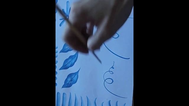 Мастер-класс: Народные промыслы. Техника росписи "Гжель". Максимова А.В.