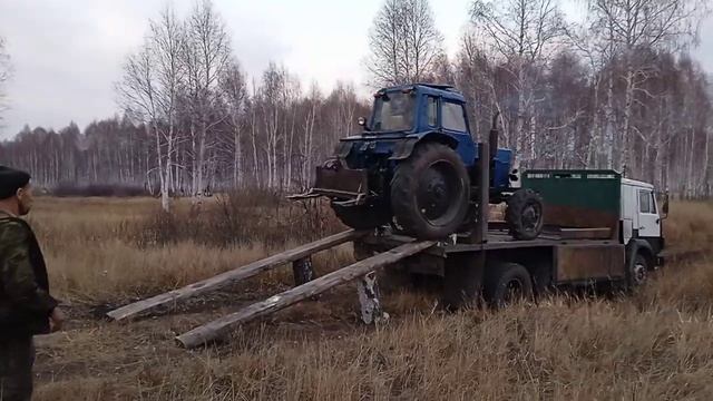 Мтз 82 неудачно выгрузили.mp4 смотреть онлайн