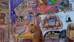 Бумажные куклы с одеждой и их домики в сказочном лесу