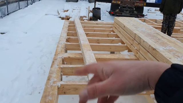 Правильная разгрузка бруса-экономия времени и денег! смотреть онлайн