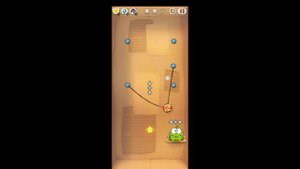 Cut the Rope - Cardboard Box level 18