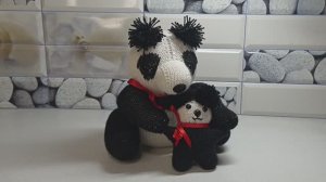 ПАНДА СПИЦАМИ