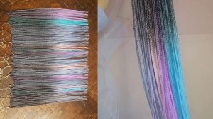 Изготовление комплекта с.е. кос из канекалона