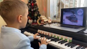 SOFT MOZART Winter Recital 2022-2023 Arkhip (5) plays: Train, Ernesaks