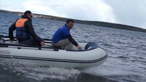 Тест драйв лодки Аквамаран 360 L