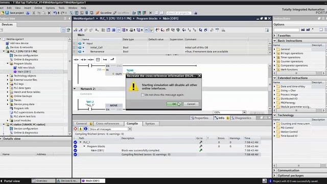 PART 1 : SCADA TIA PORTAL V14 Wincc Webnavigator Web server and Web UX access by Smart phone or PC