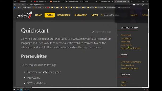 Launching Linux, Python, vim & git Site смотреть онлайн