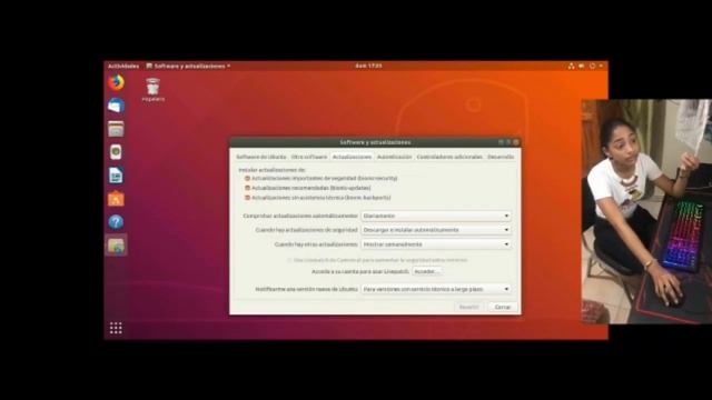 Configuraciones generales de Sistema operativo Linux Ubuntu смотреть онлайн