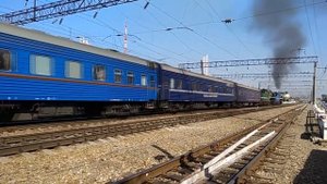 ПАРОВОЗЫ!!! С КАКОЙ ЛЕГКОСТЬЮ ОНИ ТЯНУТ СОСТАВЫ! П36.