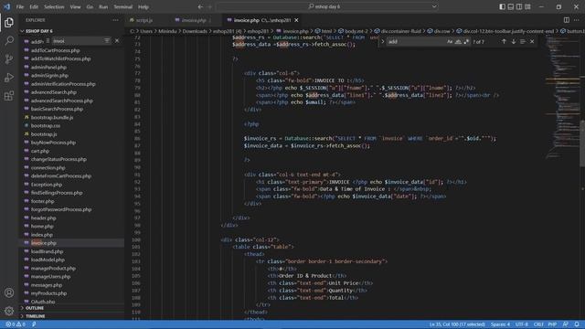 e-Shop E-Commerce Web Project EP 34 | #HTML #CSS #JavaScript #PHP #MySQL #AJAX