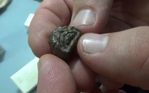 Ювелирная матрица с раскопа по улице Ленинградская, 98