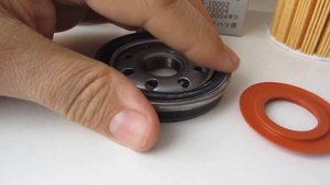 Сравнение масляных фильтров Nitto 4TP-121 EcoFix и Nitto 4TP-124 (обычный)