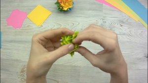 Кусудама шары из бумаги. Поделки из бумаги без клея. origami оригами