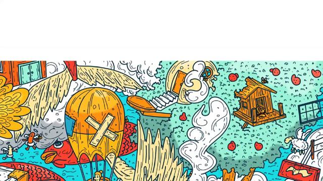 Игры на внимательность: В поисках пчёлок  #поискпредметов