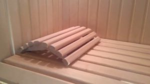 как сделать подголовник в баню