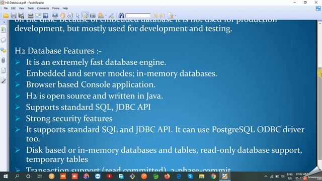 H2 Database Introduction [Hindi] #6