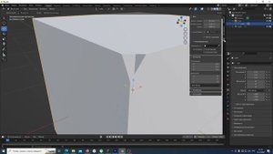 ИСЧЕЗАЕТ часть объекта при приближении BLENDER