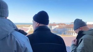 На Арабатской стрелке построили здания правительственного квартала нового города