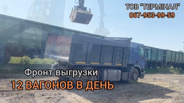 Перевалка груза ООО "ТЕРМИНАЛ" ст. Басы