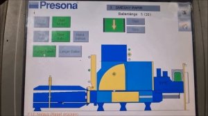 Горизонтальный автоматический пресс БалерБалтика Presona LP 100 CH2 video