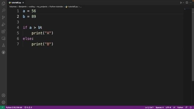 Python if and else kids tutorial | Tutorial 5 | BM coding for kids