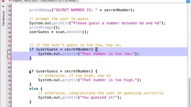 Chapter 5: "else if" and bugs смотреть онлайн