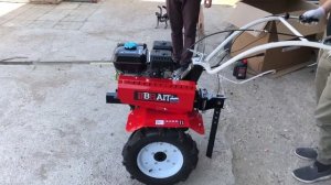 Мотоблок Brait МКР403 с пониженной передачей. Проверка скорости передвижения.