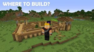 Minecraft Ideas For Building: EASY "Barracks" Style Survival Base!