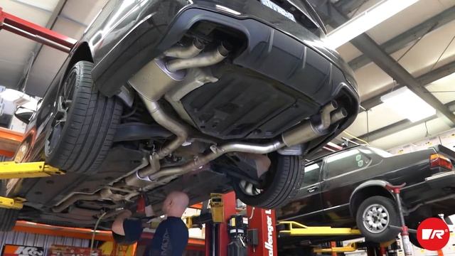 Mercedes Benz C63 AMG Remus Cat-Back Exhaust смотреть онлайн