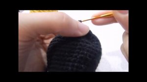 Игрушка амигуруми. ЧАСТЬ 2. Ворона Дуняша, вязанная крючком: вяжем туловище.