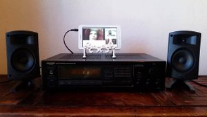 AMPLI ONKYO Y BOCINAS KLIPSCH QUINTET II