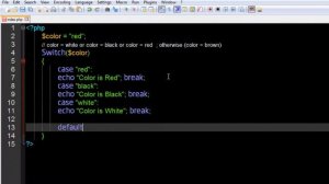 PHP & MySQL - 8 Switch Statement - LearnWithSaad