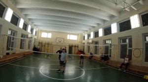 Школьный волейбол от первого лица!